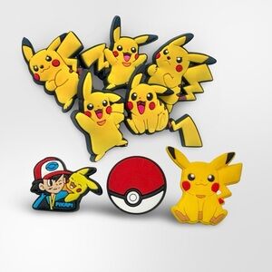 5/25 8 Pokémon Croc Shoe Charms